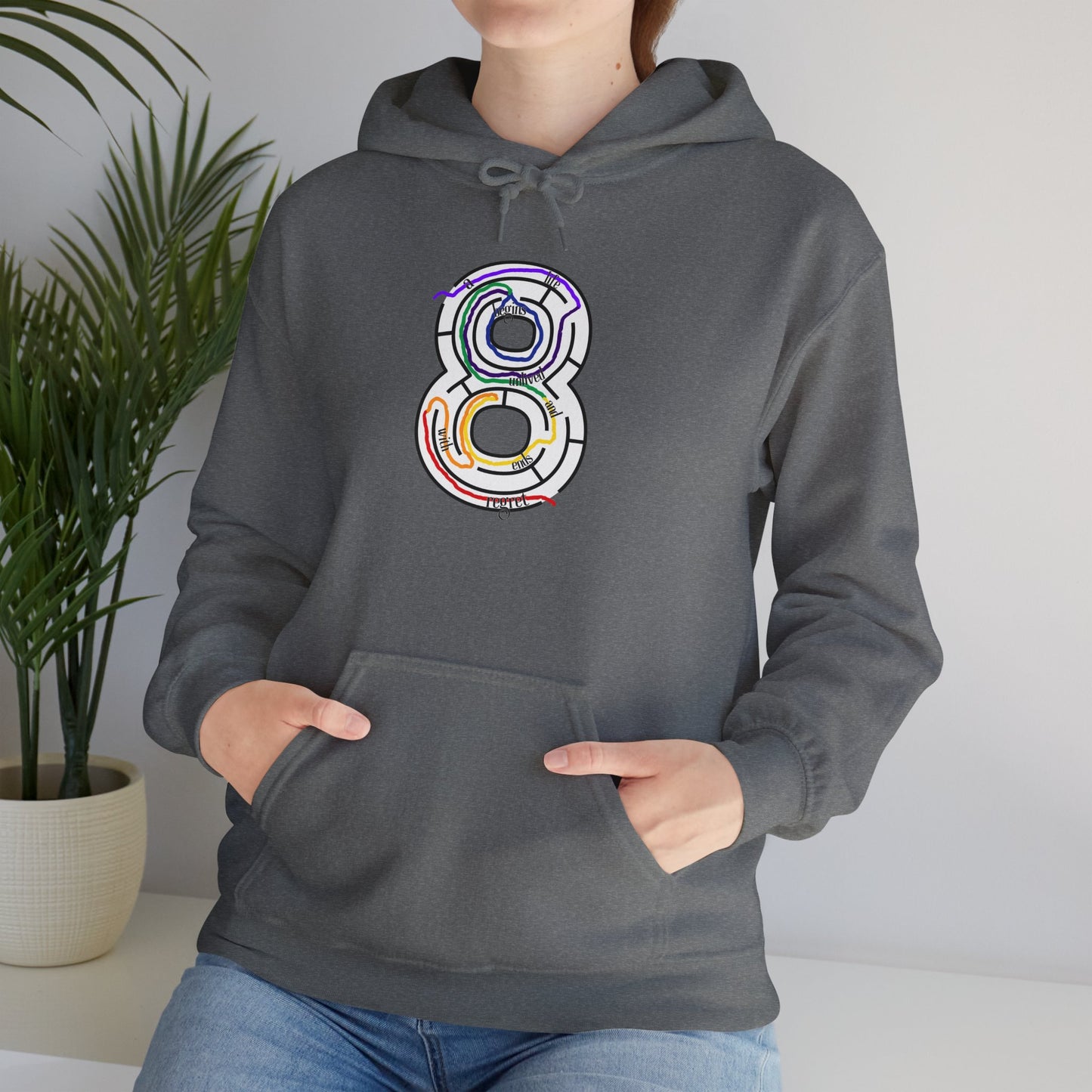 Hooded Sweatshirt - Live an Abundant Life Worth Living