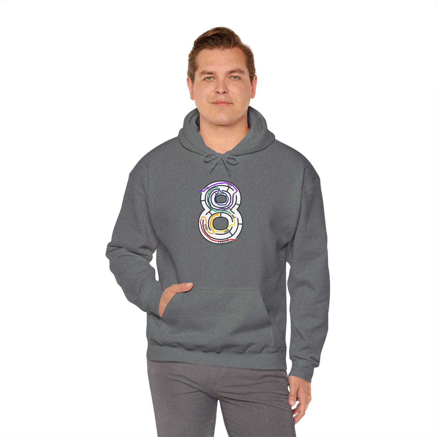 Hooded Sweatshirt - Live an Abundant Life Worth Living